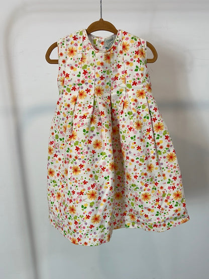 IN EXTENSO. Vestido estampado piqué. T 18 meses