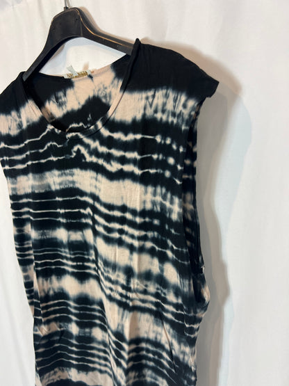 MAJE. Blue tie-dye t-shirt. Size 1 (s)