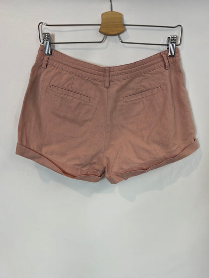 FOREVER 21. Pantalón corto rosa palo. T XS