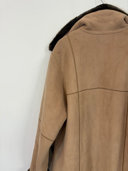 BARONIA. Vintage double-textured coat, size 38