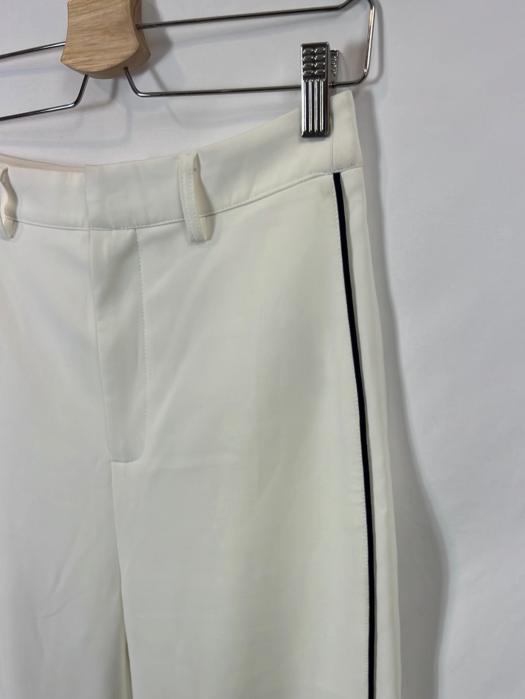 SHEIN. White Side Striped Pants Tm