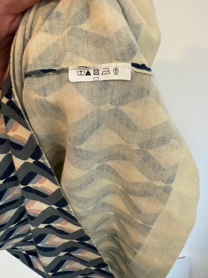 SPORTMAX. Vestido estampado geométrico punto