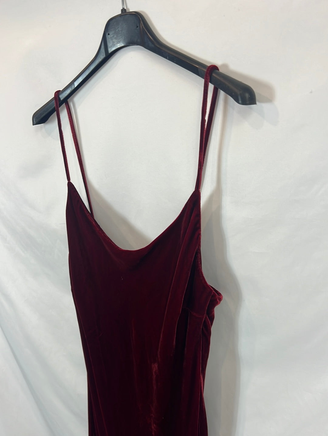 ZARA. Ts velvet midi dress