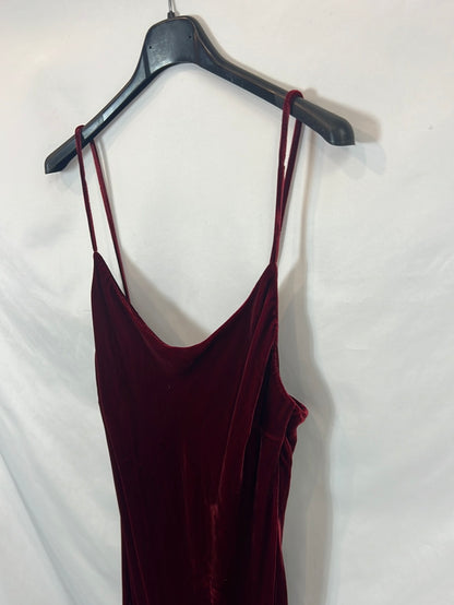 ZARA. Ts velvet midi dress