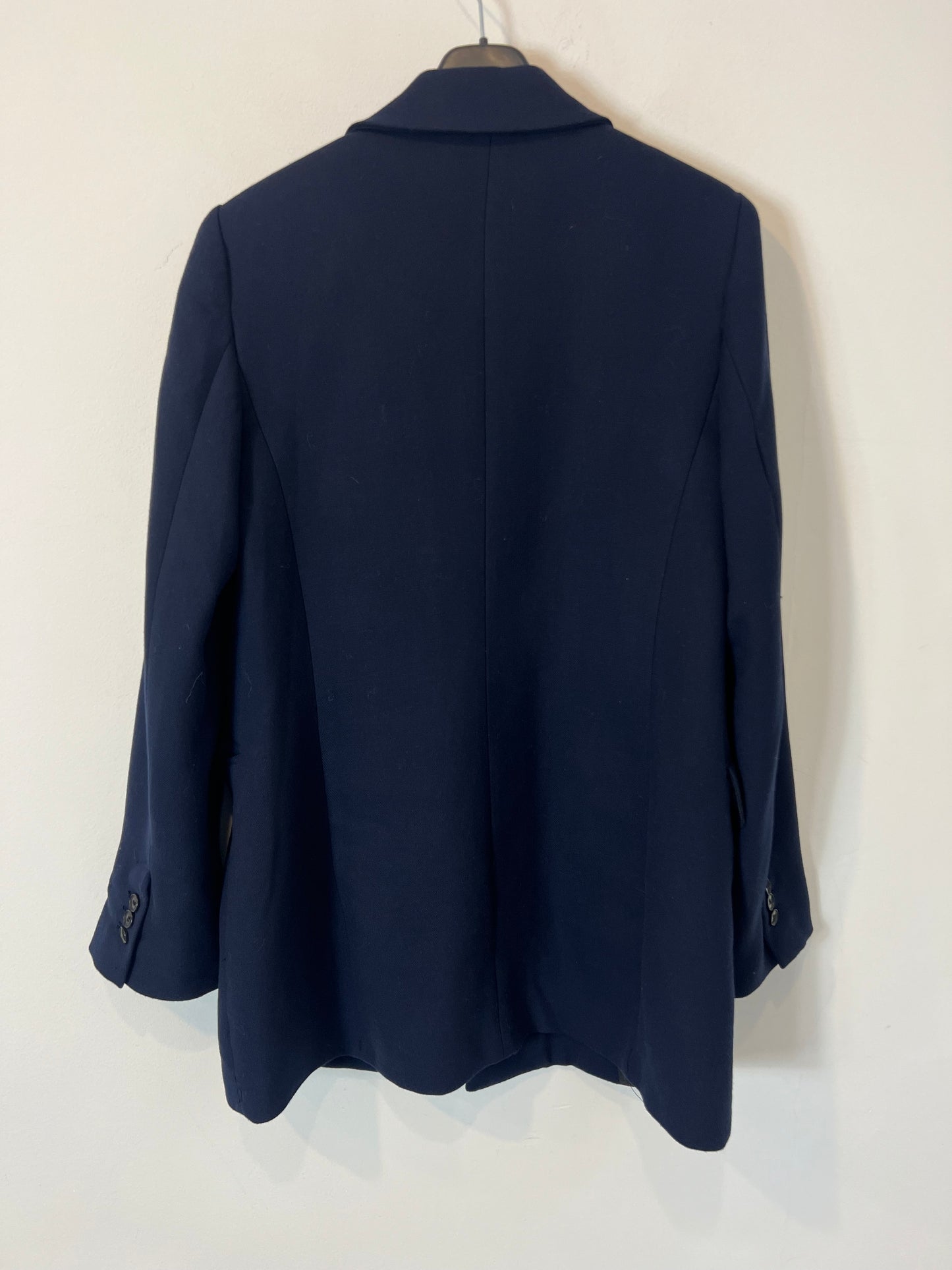 ZARA. Total look blazer y pantalón azul marino. T S