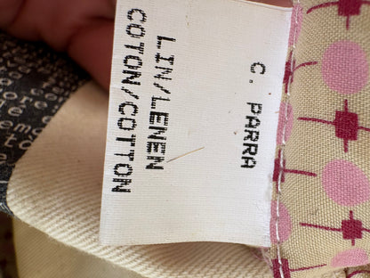 CATHERINE PARRA. Bolso tele y piel