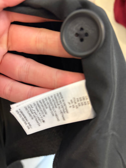 THE DROP. Abrigo largo gris jaspeado