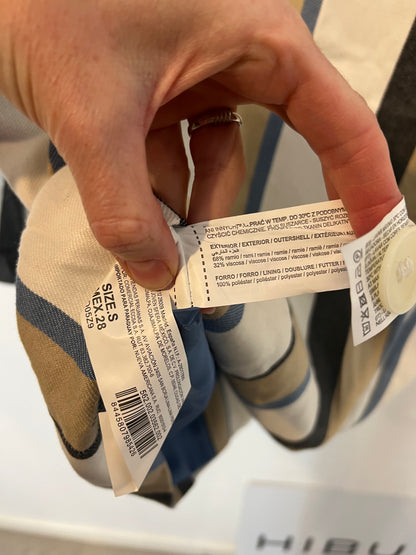 SFERA. Blazer rayas mezcla