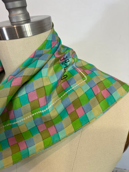 GLOBE. Pañuelo cuadros colores