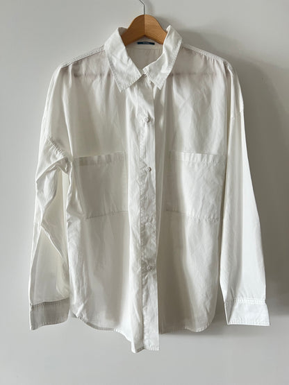 TEZENIS. Camisa blanca popelin