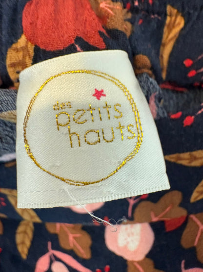 DES PETITS HAUTS. Printed flowing trousers. TS