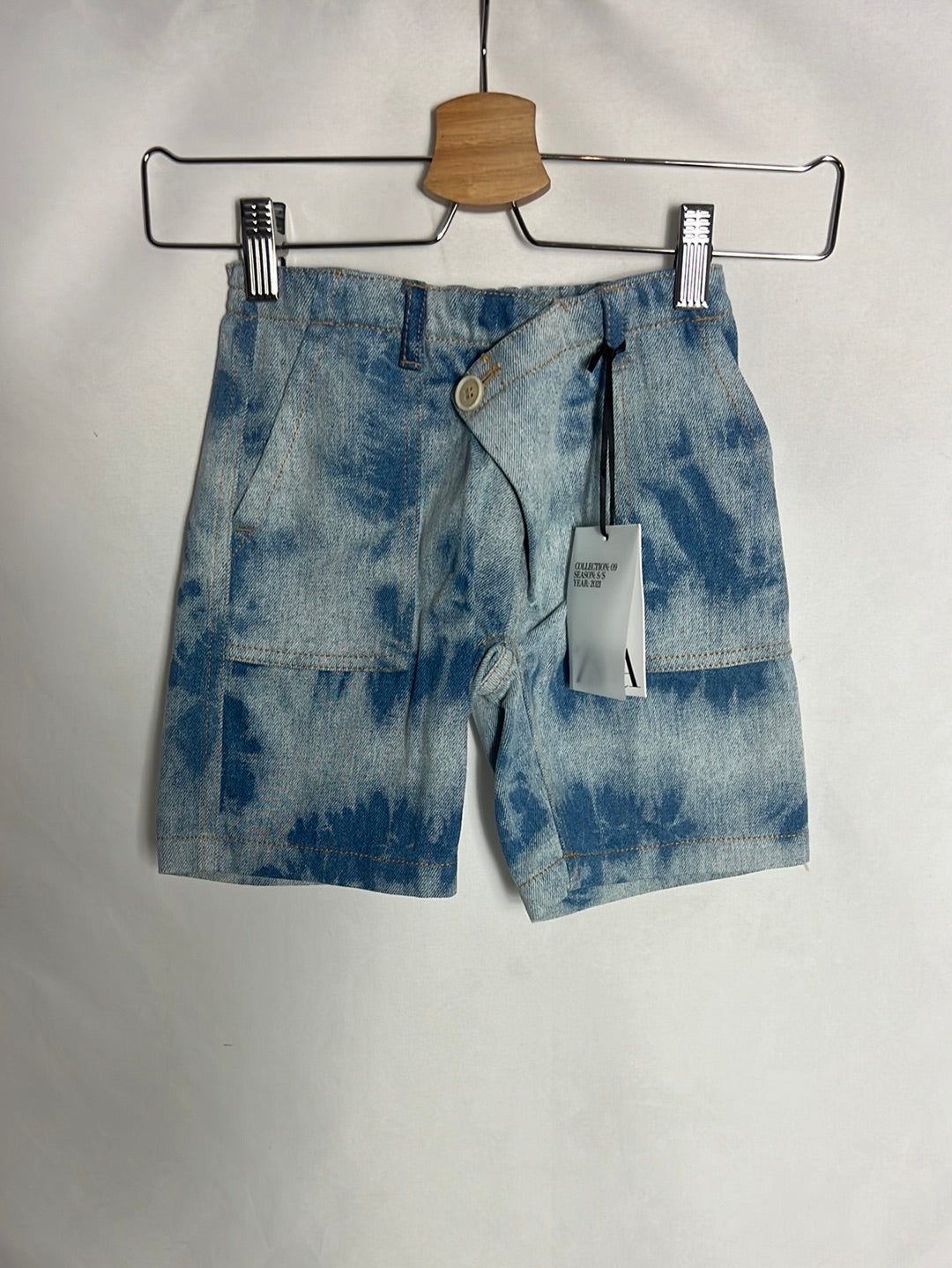 ZARA. Tie-dye denim shorts. Size 5 years