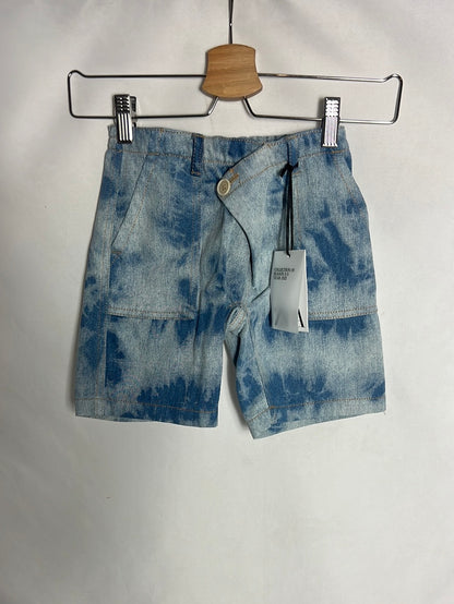 ZARA. Tie-dye denim shorts. Size 5 years