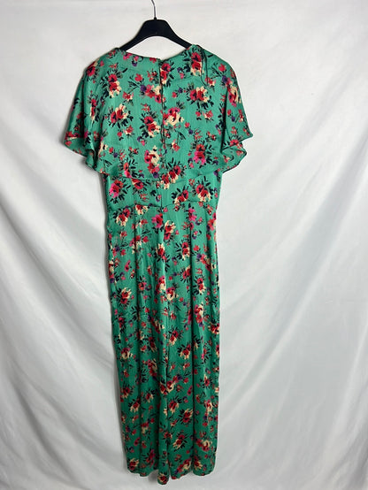 ZARA. Mono estampado fluido lazada. T S