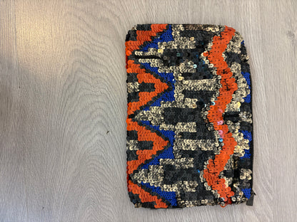 ZARA. Cartera de mano lentejuelas