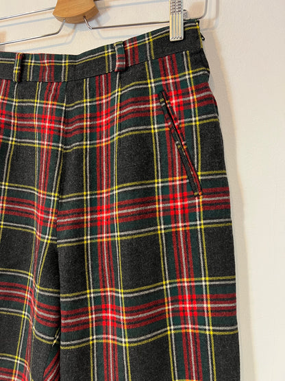 OTRAS. Pantalón cuadros lana