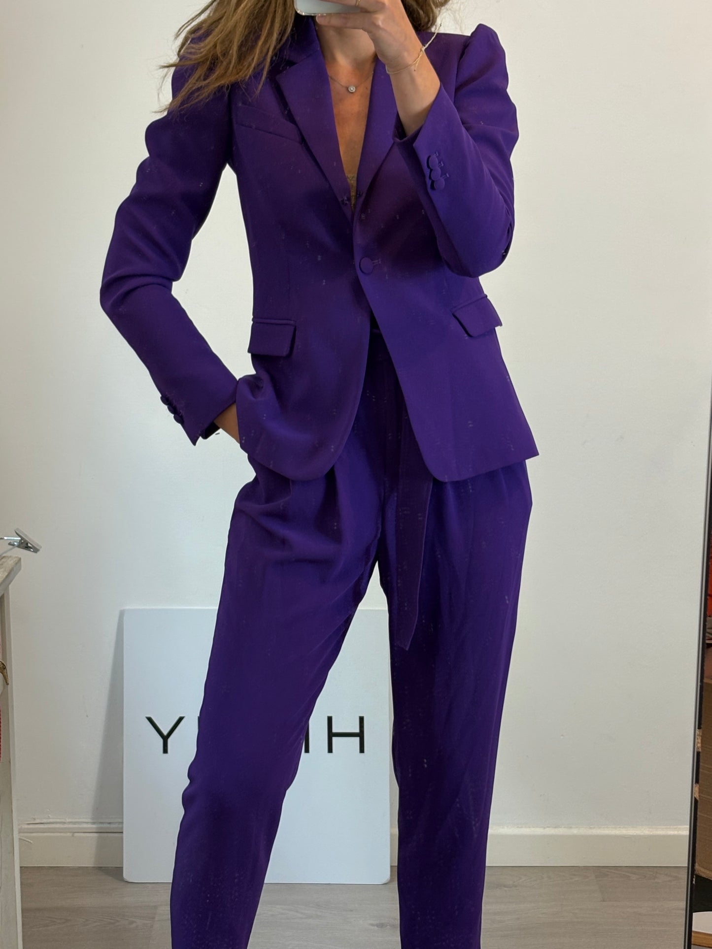 PAROSH. Total look morado  T.u(34/xs)