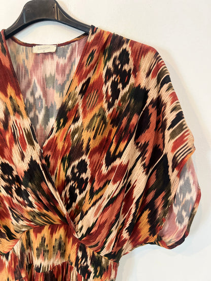 LOUIZON. Vestido largo tie dye T0(xs)