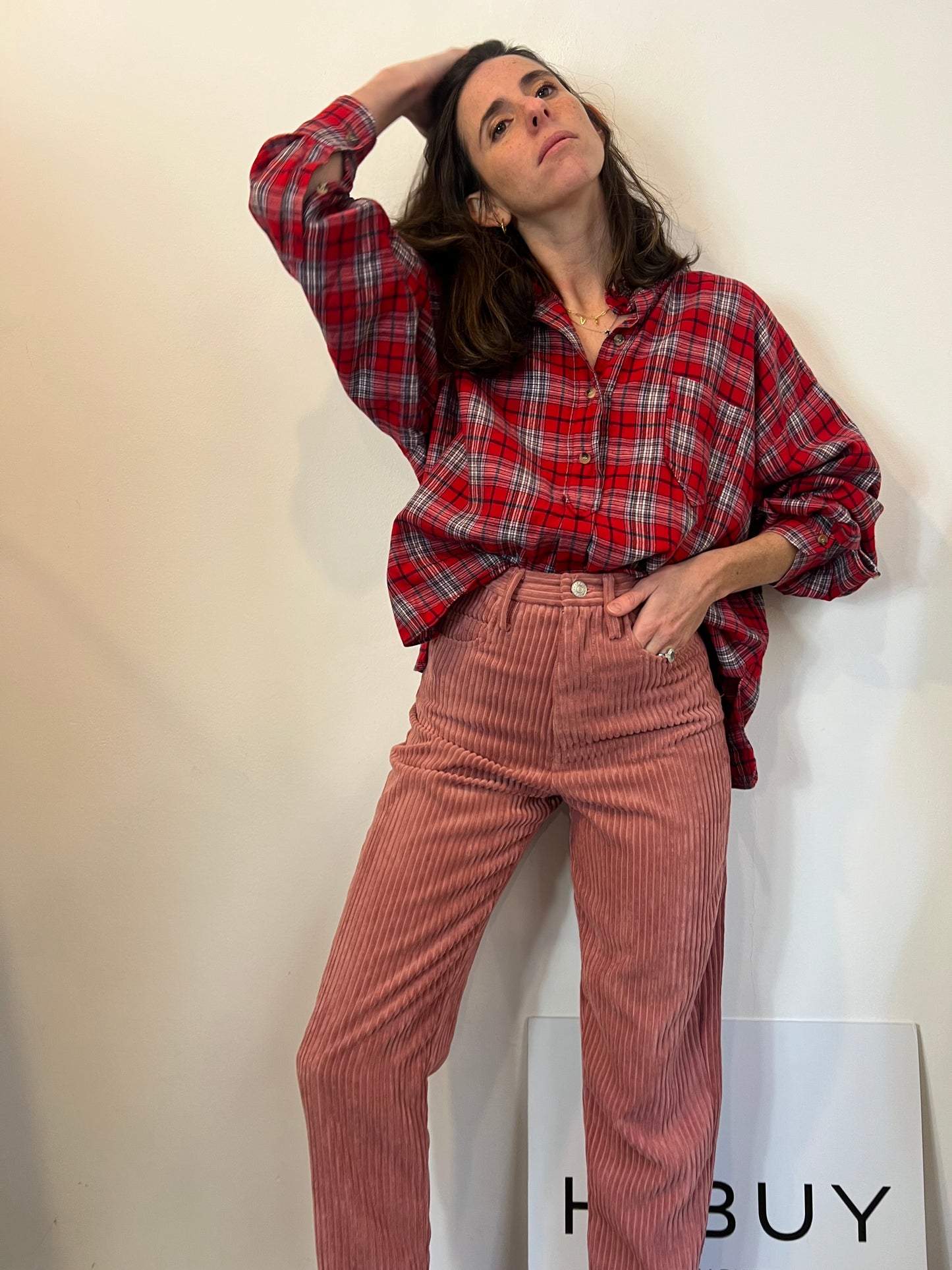 ISABEL MARANT. Camisa cuadros cuello volante