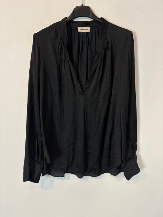ZADIG&VOLTAIRE. Blusa negra fluida