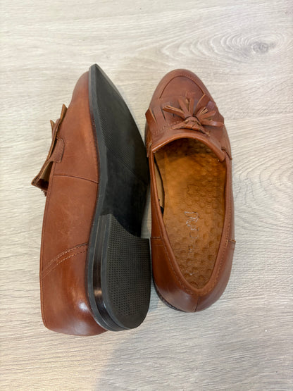 CAPRICE. Mocasines piel marrón