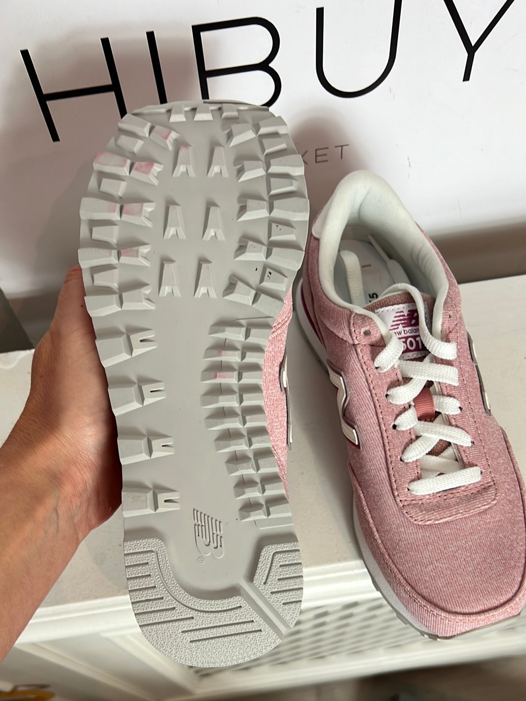 NEW BALANCE. Zapatillas textura jaspeada. T 37,5