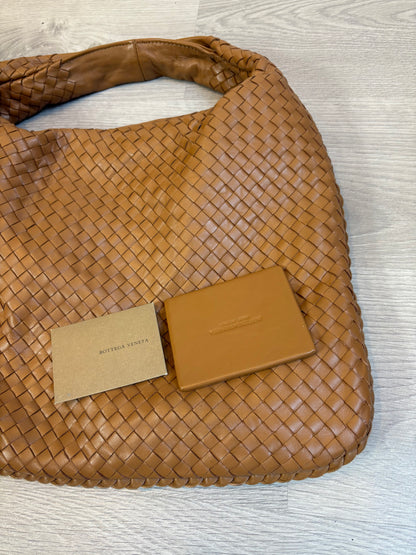BOTTEGA VENETA. Bolso de hombro piel trenzada