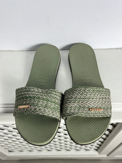 HAVAIANAS. Sandalia plana tira ancha. T 39-40