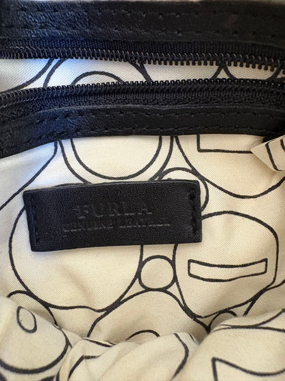 ZARA. Black stretch knit top. TL