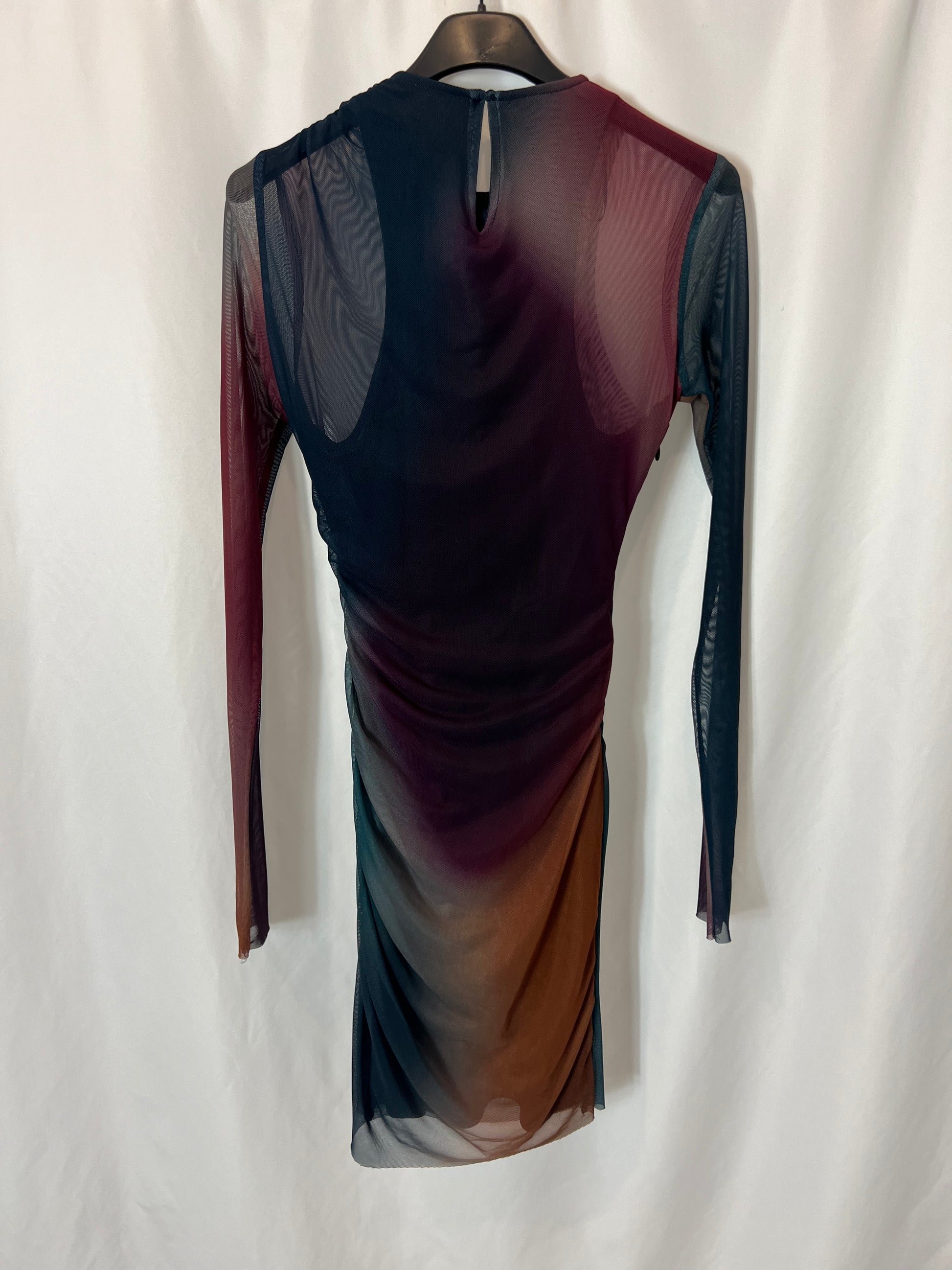 ZARA. Tie-dye mesh dress, XS – Hibuy market ZARA. Tie-dye mesh dress, XS – Hibuy market
