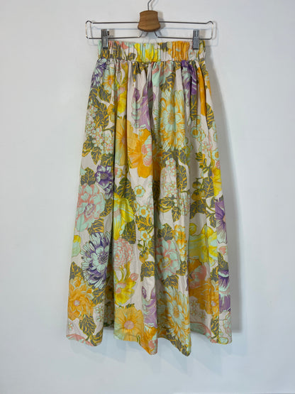 ASOS EDITION. Falda midi flores T.38
