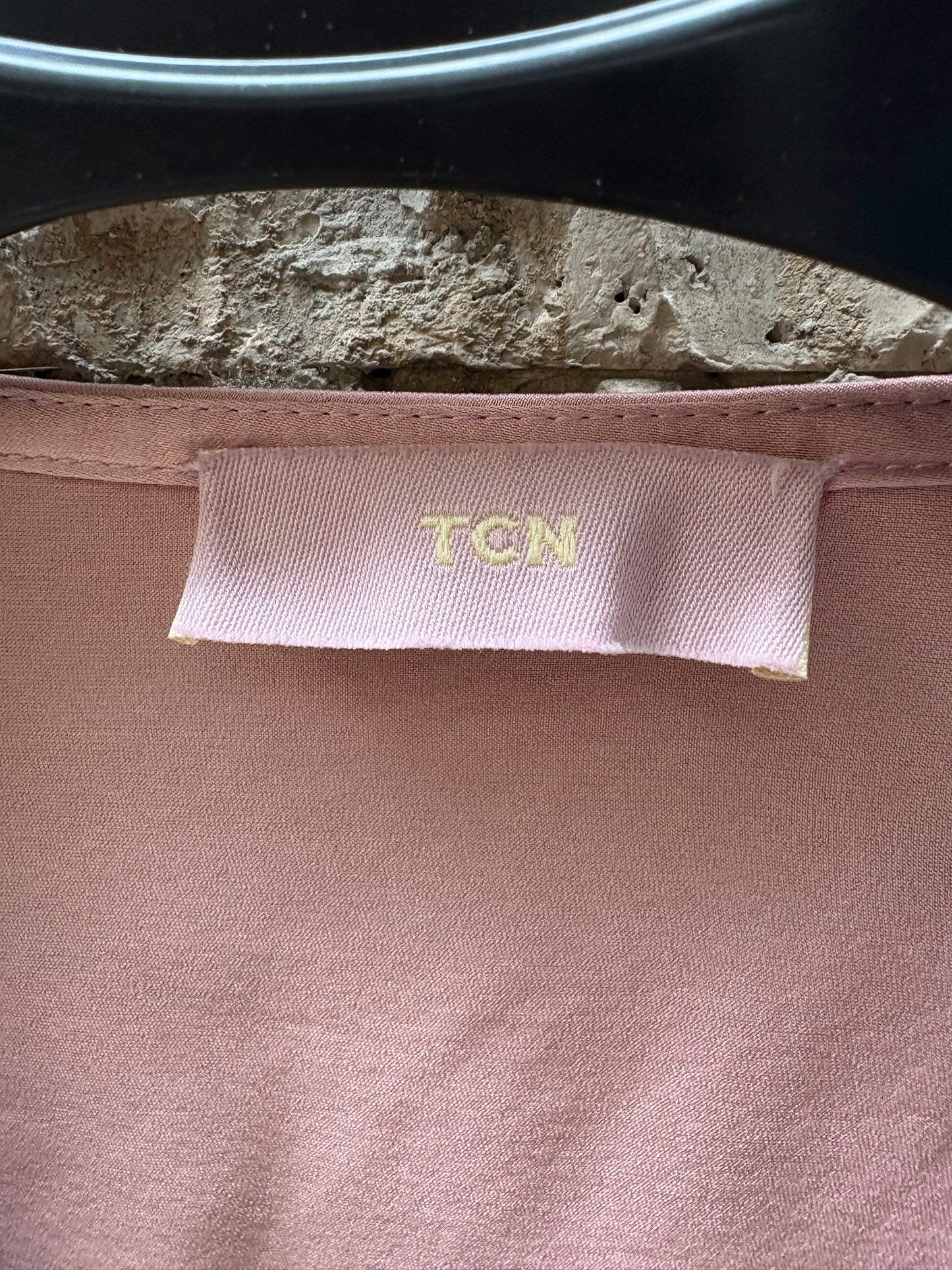 TCN. Top seda rosas claro. T S