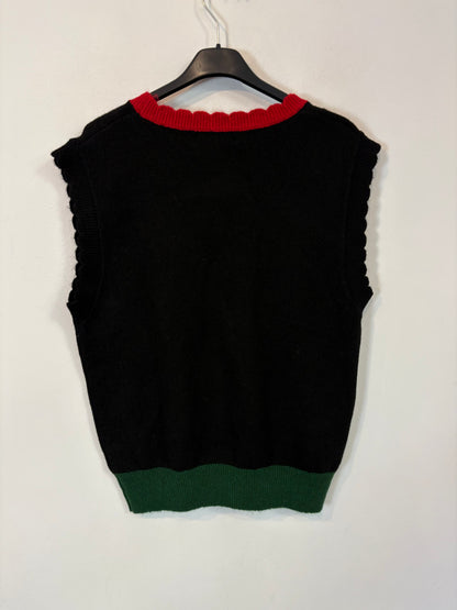 PRIMARK. Chaleco punto navidad T.m