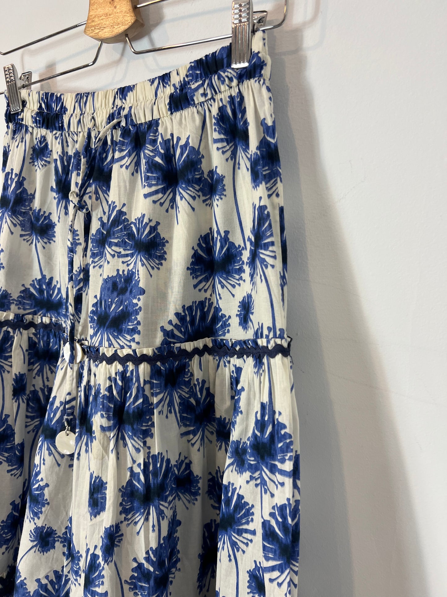 ZARA. Total look falda  y top flores T.xs