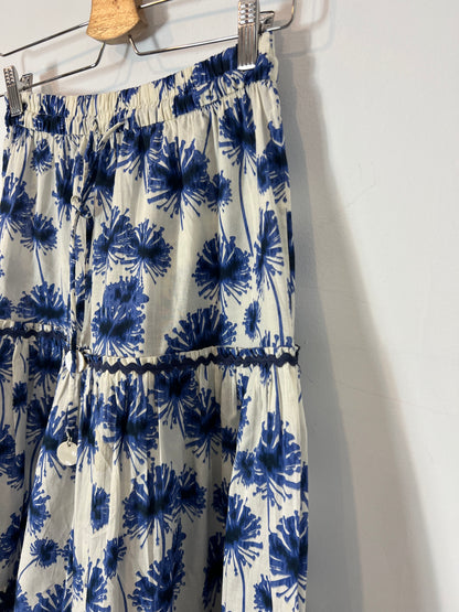 ZARA. Total look falda  y top flores T.xs