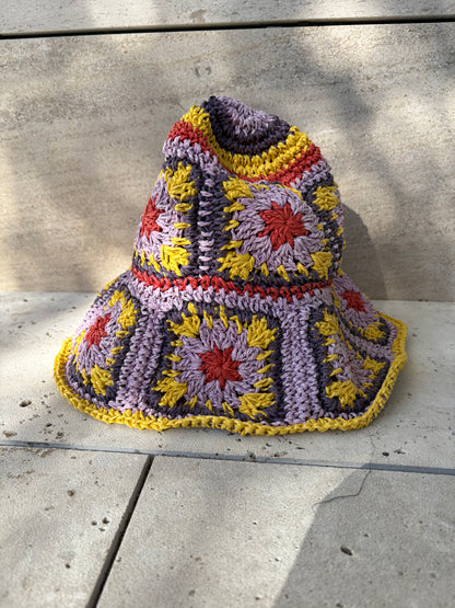 Sombrero de caña colores