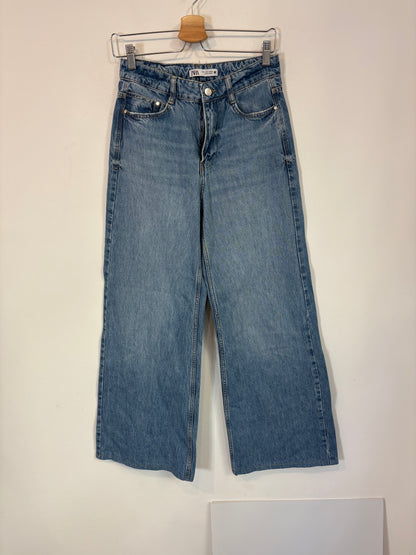 FRAME. Yellow denim jumpsuit. Size XS