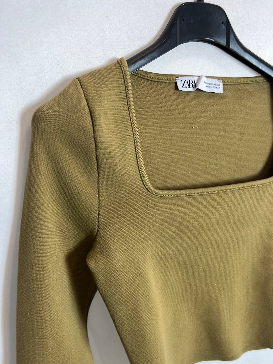 ZATA. Top verde licra T.s