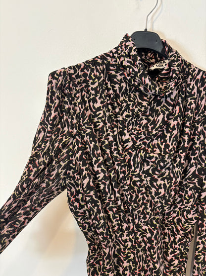 ZARA. Long brown dress TM