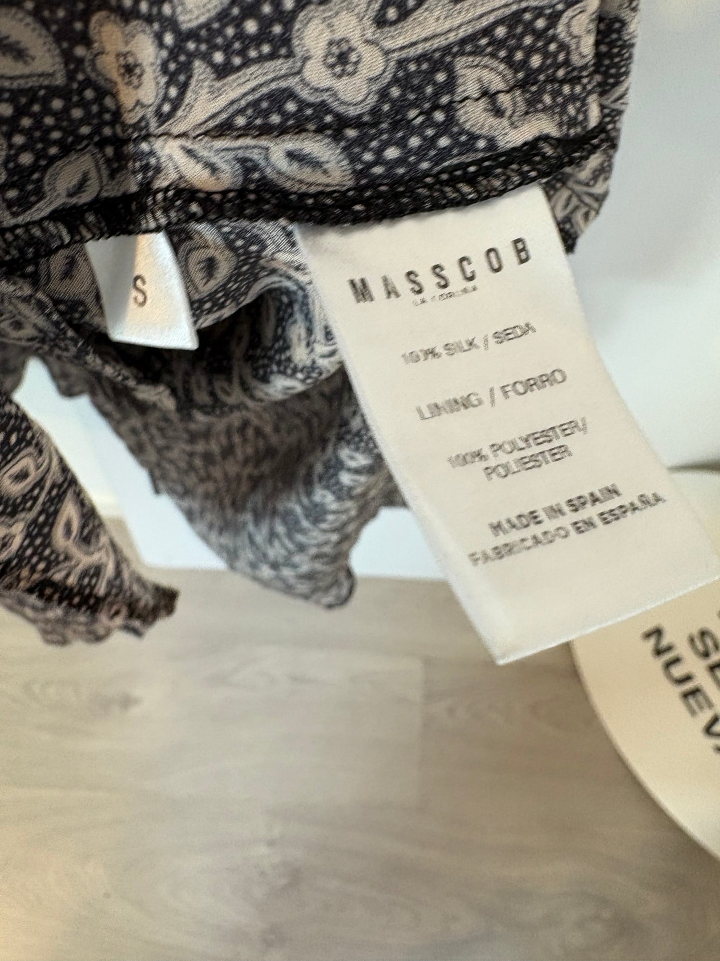 ZARA. Black stretch knit top. TL