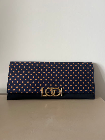 LODI. Cartera de mano lunares