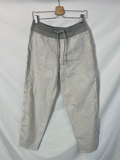 JAMES PERSE. Pantalón beige textura. T 1(36)