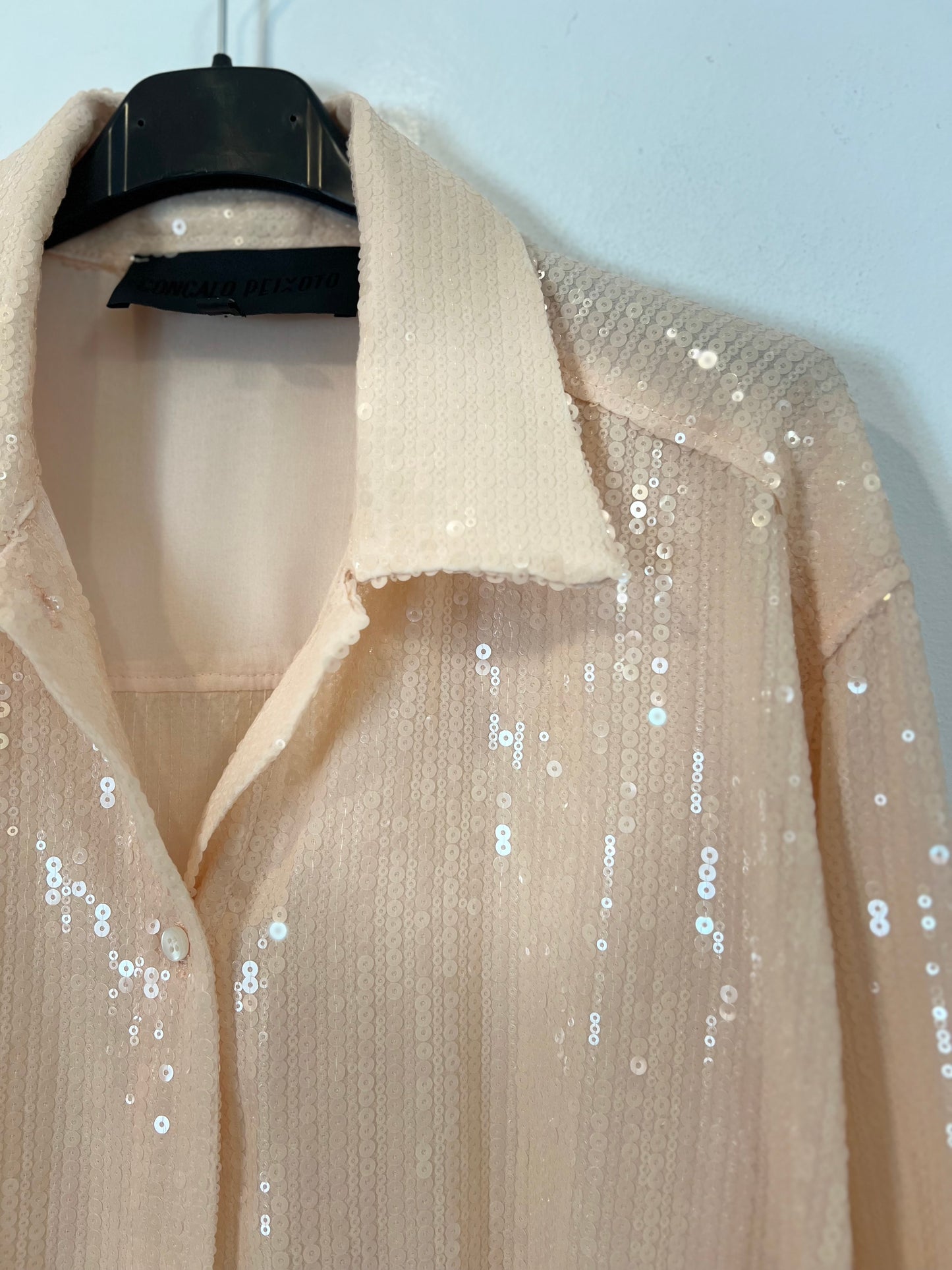 GONÇALO PEIXOTO. Total look lentejuelas T.s/m