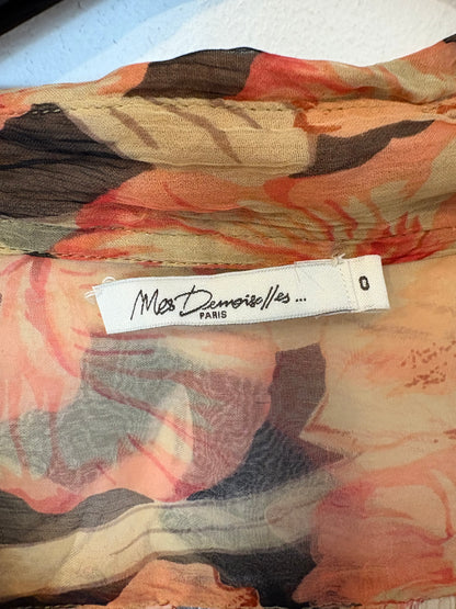 MES DEMOISELLES. Vestido largo vaporoso