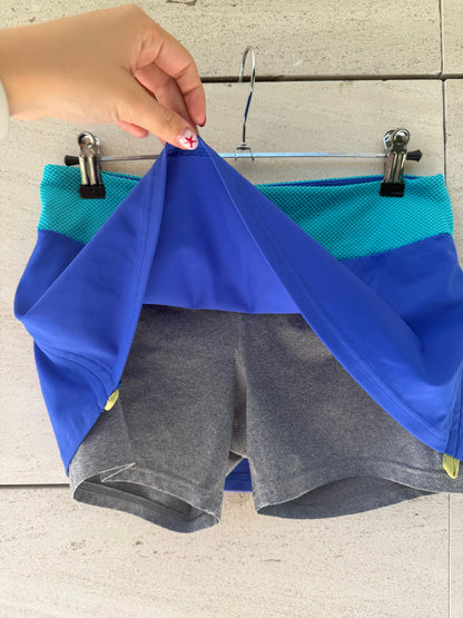 SWEATY BETTY. Falda tenis azul. T XS