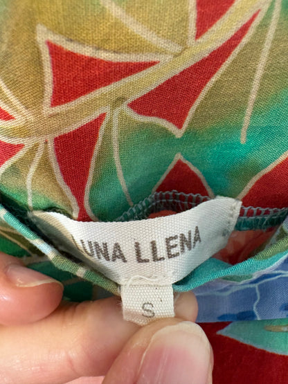 LUNA LLENA. pantalón fluido flores