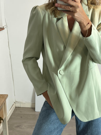 BIMANI. Blazer verde smoking T.xxl