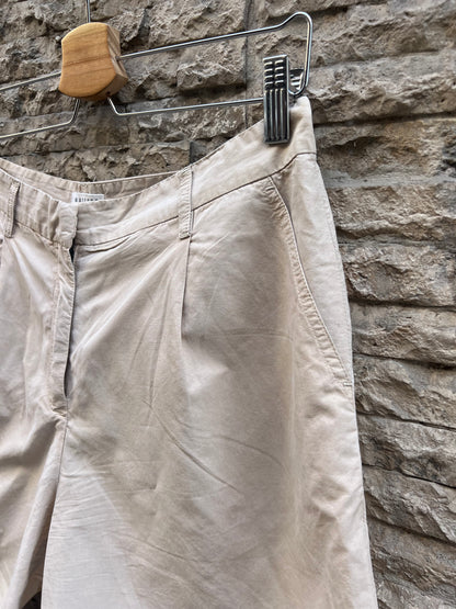 MASSCOB. Pantalón corto beige TU(40)