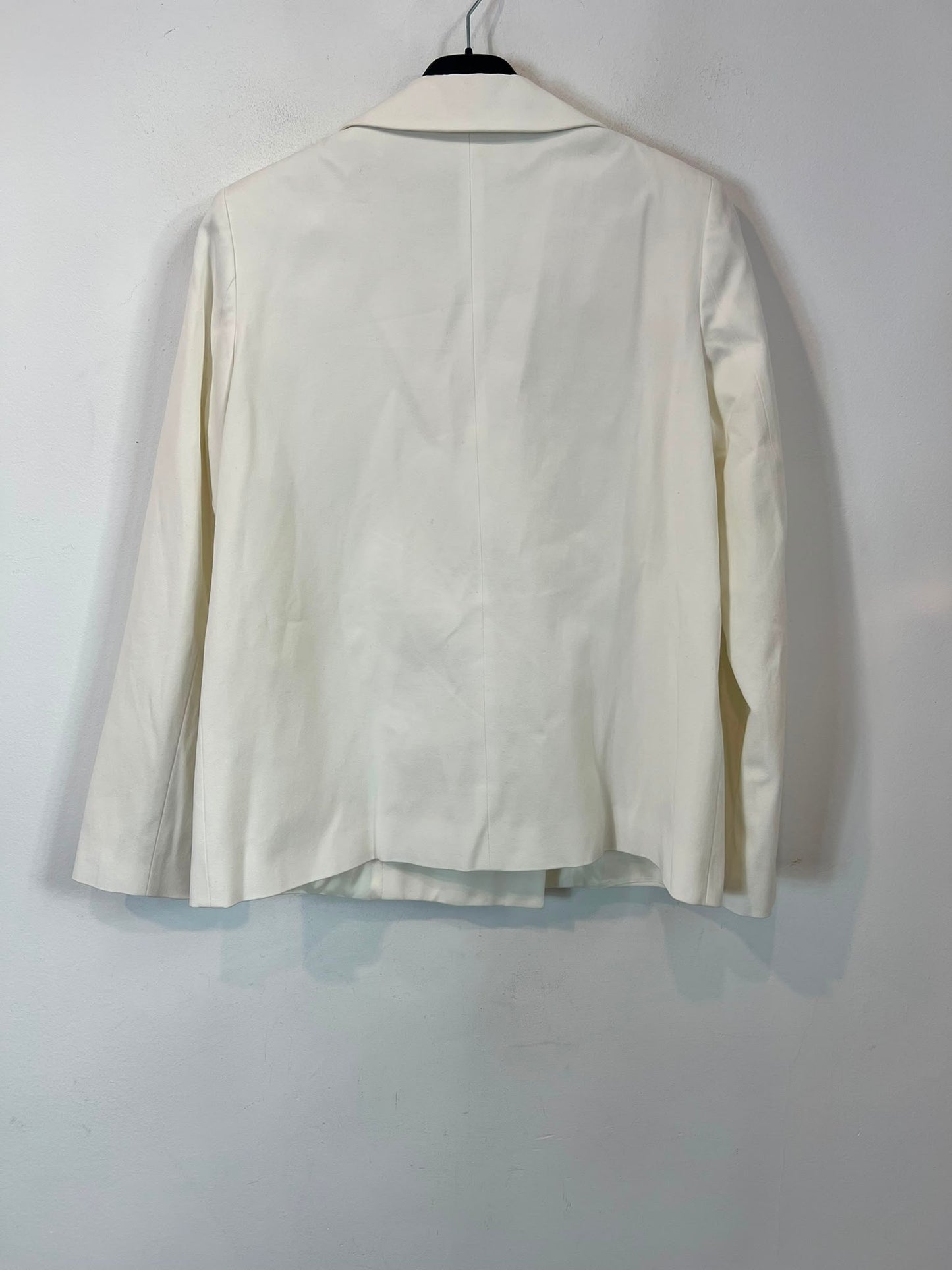 GEORGES RECH. Conjunto pantalón y blazer blanca cruzada