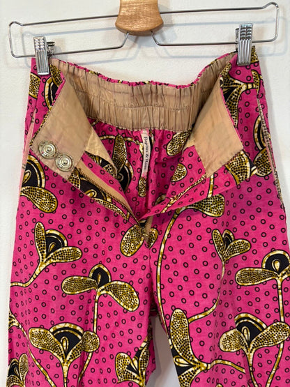 RAPTUS & ROSE. Pantalón rosa estampado
